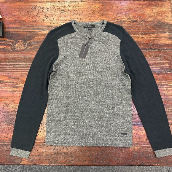 JOHN VARVATOS | Sweater 2 Tone Grey - Picture 1 of 1